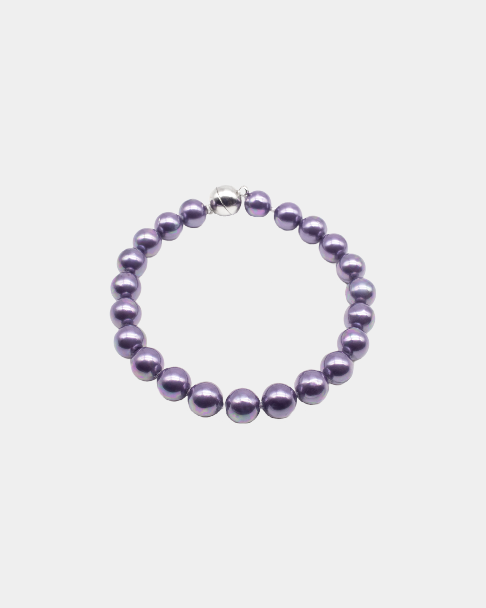 Kuori Perlen Armband Lila
