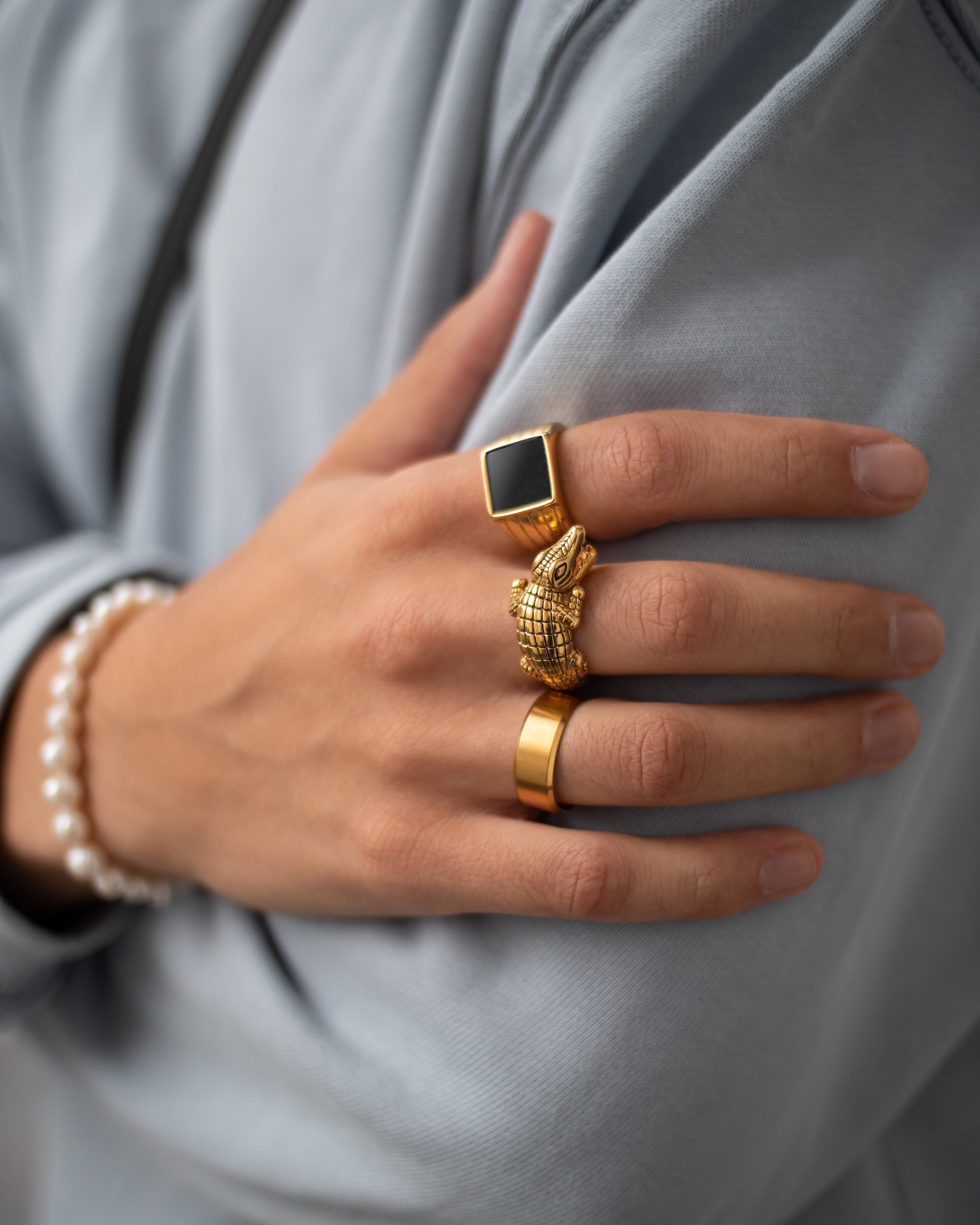 Steen Ring Gold